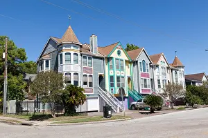 Houston Texas Prints: Suburban housing in Houston, Texas, United States of America