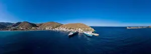Ferryboat Prints: Summer destination Kea, Tzia island