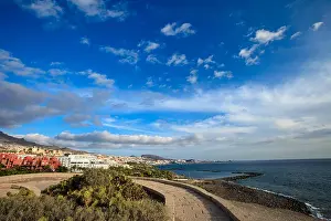 Canary Prints: Summer seascape on tropical island Tenerife