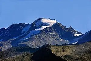 Ridges Prints: summit of Grand Paradiso, Italy, Gran Paradiso National Park