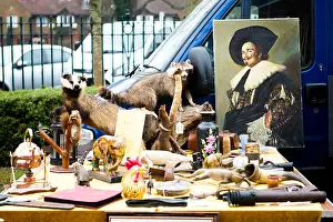 Raccoon Prints: Sunbury Antiques Market, a vintage fair in London