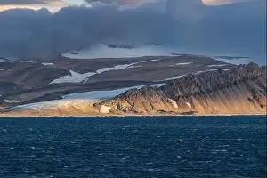 Golden Light Prints: Sunrise over Coburg island, Nunavut, Canadian Arctic, Canada, North America