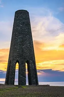 Sunrise over The Daymark, Kingswear, Devon, England, Europe