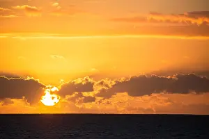 Baja Prints: Sunrise near Cabo Pulmo, Baja California Sur, Mexico