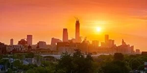 Scenic Collection: Sunrise at Shanghai skyline, China