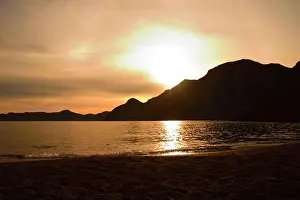 Heavens Prints: Sunset in Cartagena, Murcia, Spain