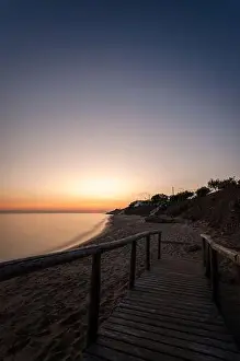 Puglia Prints: Sunset on the italian coastline