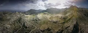 Sunset in the mountains