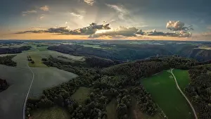 After Rain Prints: Sunset panorama 2