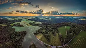 Sunset panorama