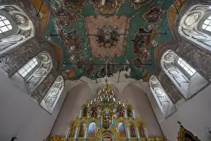 Vladimir Prints: Suzdal, Russia - July 6, 2018: Church of icon of Our Lady of Smolensk in Suzdal
