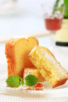 Slices Prints: Sweet breakfast - Slices of pound cake