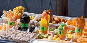 Preschooler Prints: Sweetnesses. Sugar fruits and nuts
