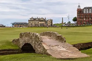 Sporting Prints: Swilcan Bridge St Andrews Golf Course