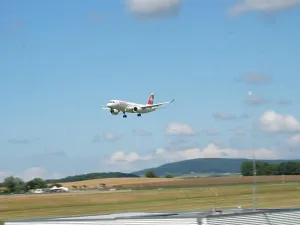 Noise Prints: Swiss airplane take-off at Zürich airport