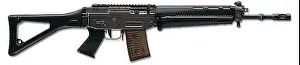 Firearms Prints: Swiss Arms SG 551 LB, a model of semi-automatic rifle
