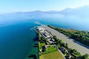 Lake Geneva Prints: Switzerland, canton of Valais, district of Monthey