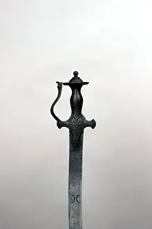 6 Cm Prints: Sword (Talwar), Indian, 18th–19th century