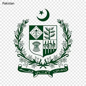 Snake Prints: Symbol of Pakistan. National emblem