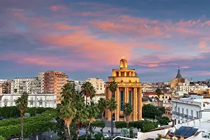 Syracuse, Sicily cityscape view at dawn