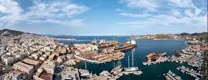 Ermoupoli Prints: Syros island, Greece, Cyclades