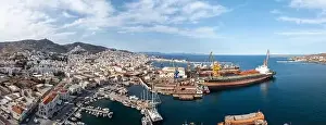 Ermoupoli Prints: Syros island, Greece, Cyclades