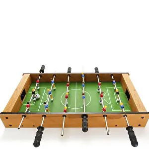 Physical Fitness Prints: Table football game isolated over white background