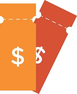 Loan Prints: tags with price line and fill style icon vector illustration design