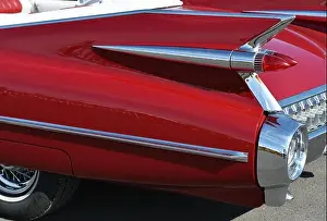 Cadillac Prints: Tail fin, Cadillac, Cadillac Eldorado, 1959