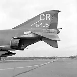 Components Prints: Tail from an MC Donnell Douglas F-4e Phantom II 32 Tacitical Fighter Squadron (TFS) on the Soesterberg airbase