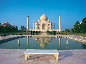 Taj Mahal Prints: Taj mahal, agra, delhi, india, asia