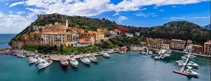Santo Prints: taly, Tuscany summer destination- beautiful coastal town Porto Ercole