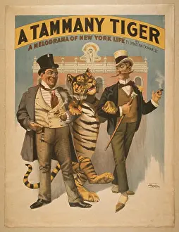 Donnelly Prints: A Tammany tiger a melodrama of New York life by H. Grattan Donnelly