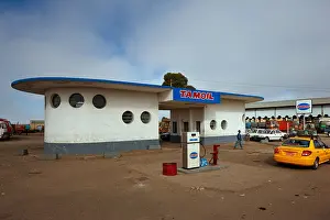 Petrol Prints: Tamoil gas station (former Agip station), Asmara, Eritrea, Africa