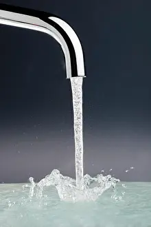 Thirst Prints: Tap with Running Water