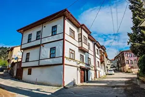 Sakarya Prints: Tarakli, Sakarya, Turkey. Traditional old houses in Tarakli District