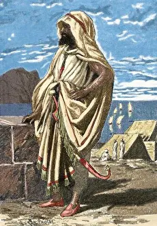 Historia Universal Prints: Tariq ibn Ziyad (670-722)