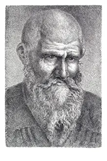 Observe Prints: Tartars tarta Russia Russian Turkic turkish speaking ethnic group male portrait man head shoulder beard moustache