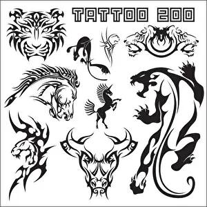Latino Prints: tattoo art collection illustration