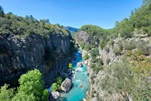 Stone Stream Prints: Tazi Canyon Blue River taken in April 2019rn taken in hdr
