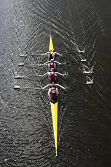 Junior Prints: Tees Rowing Club, coxless quad