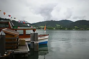 Bavarian Alps Prints: Tegernsee in Bavaria countryside