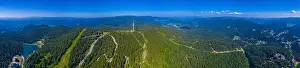 Snezhanka Tower Prints: Telecommunications tower at Snezhanka peak near Pamporovo in Bulgaria