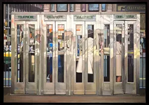 Nocat Prints: Telephone Booths, 1967, Richard Estes (1932)