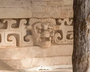 Mesoamerica Prints: The temple called The Throne or El Trono in the Acropolis housed the tomb of king Ukit Kan Leʼk Tok