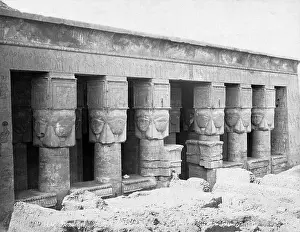 Colonnade Prints: Temple of Hathor, 1870s