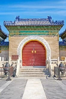 Images Dated 28th April 2017: Temple of Heaven (Tian Tan), UNESCO, Beijing, China