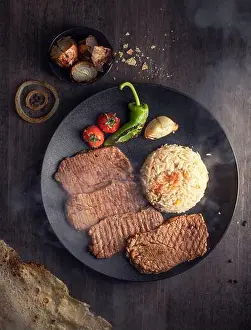 Fried Chicken Prints: Tender grilled chicken steaks