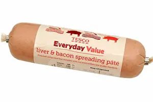 Spreading Prints: Tesco Everyday Value liver & bacon spreading pate