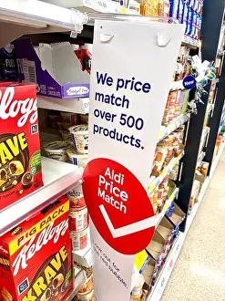 Aisles Prints: Tesco supermarket Aldi price match on over 500 products